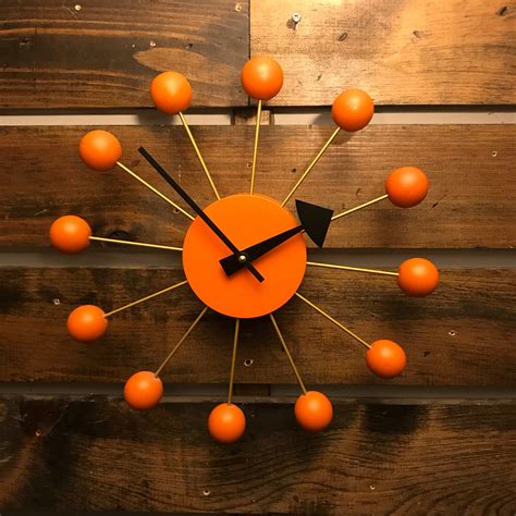 nelson ball clock replica|george nelson starburst clock.